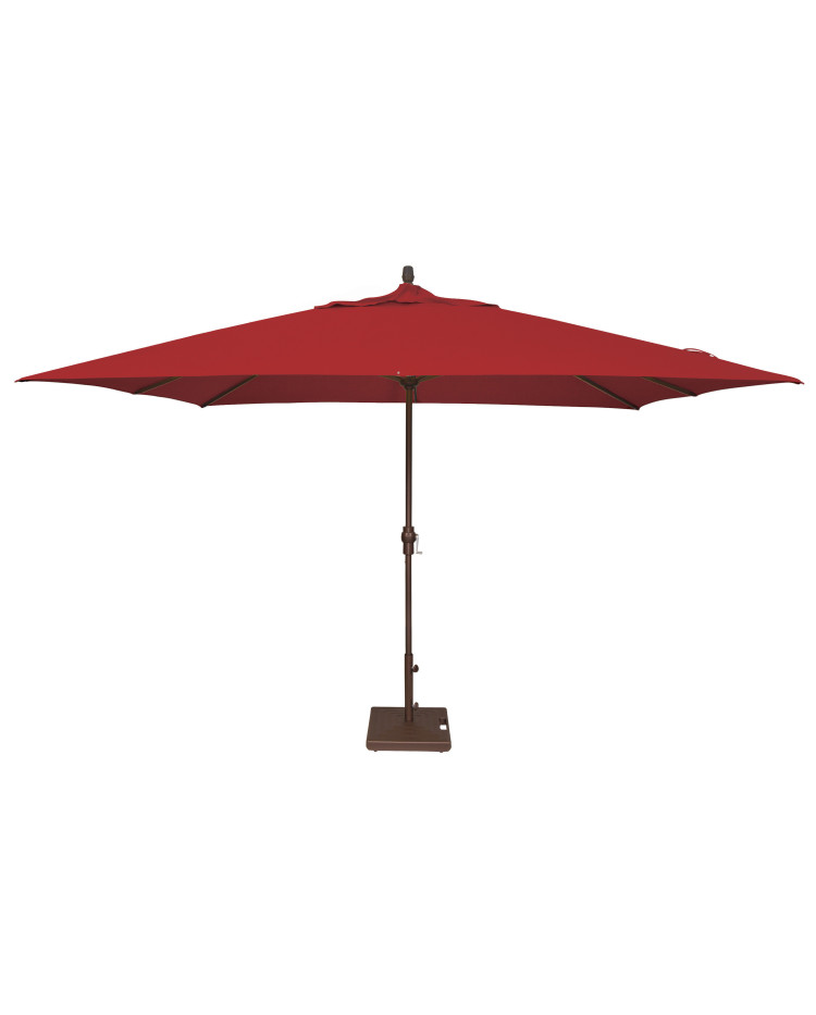 8'x11' Treasure Garden Rectangular Market Umbrella